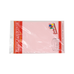 TABLE COVER ROUND 84" PINK PLASTIC | 51026