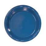 BLUE PLASTIC PLATE 7" | 82270