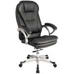 XTECH EXEC CHAIR BLACK W/STEEL ARM REST | AM160XTK01