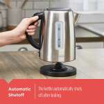 BLACK & DECKER CORDLESS KETTLE 1.7L S/S | BDKE2000SD - Image 3