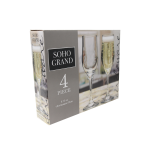 CRYSTALLINE 4PCS CHAMPAGNE FLUTE | CIR-44554 - Image 3