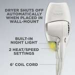 CONAIR WALL MOUNT 1600W COMPACT HAIR DRYER | CO134 - Image 3