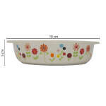 ROUND BAKEWARE WITH FLOWER DECAL | DBT-502441 - Image 6