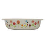 ROUND BAKEWARE WITH FLOWER DECAL | DBT-502441 - Image 2