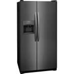 FRIGIDAIRE 22 CU.FT SIDE BY SIDE REFRIGERATOR BLACK STAINLESS STEEL | FFSS2315TD - Image 2
