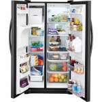 FRIGIDAIRE 22 CU.FT SIDE BY SIDE REFRIGERATOR BLACK STAINLESS STEEL | FFSS2315TD - Image 5