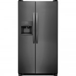 FRIGIDAIRE 26 CU.FT STAINLESS STEEL BLACK SIDE BY SIDE REFRIGERATOR | FFSS2615TD