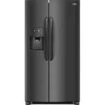 FRIGIDAIRE GALLERY 26 CU.FT BLACK STEEL REFRIGERATOR | FGSS2635TD