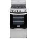 FRIGIDAIRE 20″ FREESTANDING GAS RANGE SILVER | FKGH20C3MQG