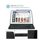 QFX BLUETOOTH IPAD KEYBOARD/CASE COVER | KB301BT - Image 2