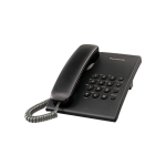 PANASONIC CORDED PHONE BLACK  | KXTS500LX1B