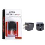 MAGNETICS UNI. FEM-GROUNDED US MALE PLUG ADAPTER | MAG179