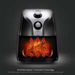 COMFEE 2.6 QT 1500 WATT AIR FRYER BLACK | MFTN2501-B - Image 4