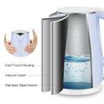 COMFEE 1.7L ELECTRIC KETTLE LIGHT BLUE | MK-HJ705A3 - Image 2