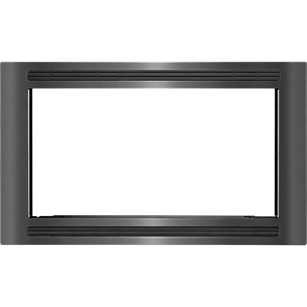 MWTK30KD-1.jpg FRIGIDAIRE BUILT-IN MICROWAVE TRIM KIT BLACK STAINLESS STEEL 30" | MWTK30KD - Image 1