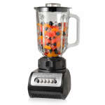PREMIUM GLASS JAR 50 OZ. 4-SPEED + PULSE BLENDER BLACK | PB324BK