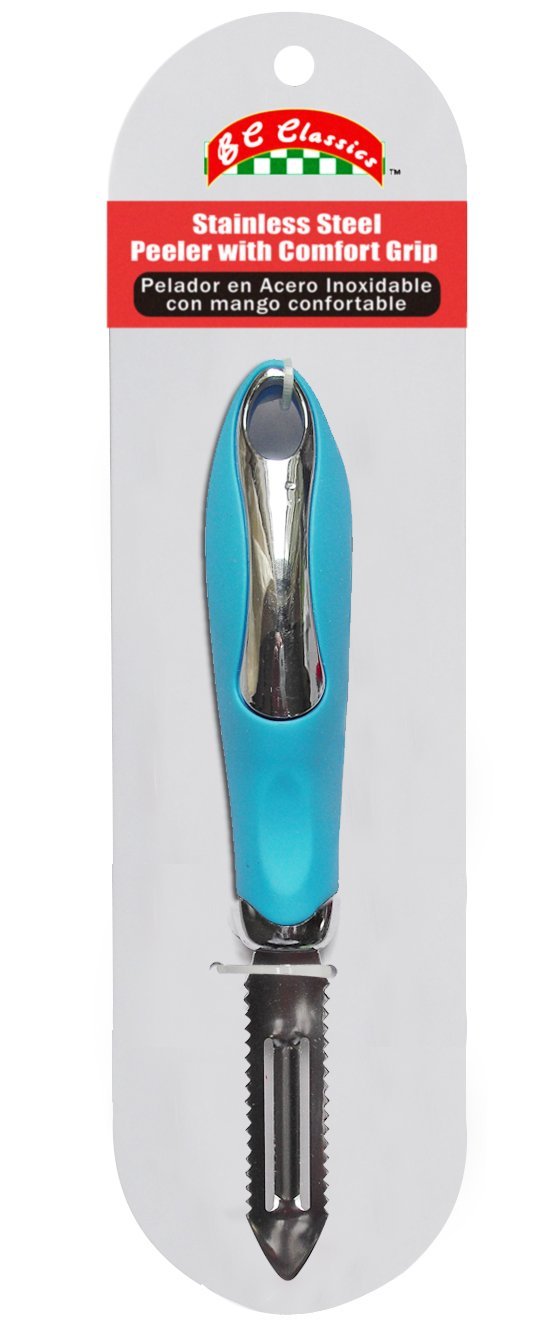 PEELER-WITH-BLUE-COMFORT-GRIP.jpg PEELER WITH BLUE COMFORT GRIP | BC85356 - Image 1