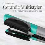 REMINGTON CERAMIC MULTI STYLER HAIR STRAIGHTENER | RES6600 - Image 3