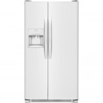 FRIGIDAIRE 26 CU.FT SIDE-BY-SIDE WHITE REFRIGERATOR | FFSS2615TP