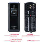 CYBER POWER BATTERY BACK UP | 1350VA - Image 3