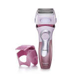 PANASONIC ELECTRIC RAZOR FOR WOMEN WITH BIKINI TRIMMER ATTACHMENT, CORDLESS CLOSE CURVES 4-BLADE ELECTRIC SHAVER WITH WET OR DRY OPERATION AND POP-UP TRIMMER | ES2216PC