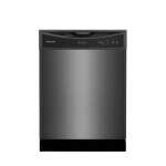 FRIGIDAIRE 24" BUILT IN DISHWASHER BLACK STEEL | FFBD2406ND