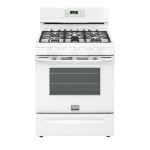 FRIGIDAIRE GALLERY 30'' FREESTANDING GAS RANGE WHITE | FGGF3058RW