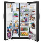 FRIGIDAIRE 26CUFT S/S SBS EBONY BLACK | FGSS2635TE - Image 3