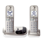 PANASONIC DECT 6.0 2PC DIGITAL CORDLESS HANDSET | KX-TGD222N - Image 2
