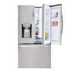 LG 27.7 CUFT FRENCH DOOR SMART REFR WITH DOOR IN DOOR Wi-Fi S/S | LFXS28566S - Image 3