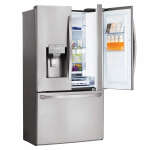 LG 27.7 CUFT FRENCH DOOR SMART REFR WITH DOOR IN DOOR Wi-Fi S/S | LFXS28566S - Image 4