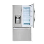 LG 27.7 CUFT FRENCH DOOR SMART REFR WITH DOOR IN DOOR Wi-Fi S/S | LFXS28566S - Image 2