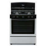 WHIRLPOOL 30" SILVER GASRANGE | LWF7230D
