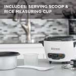 BLACK & DECKER RICE COOKER 1.5 CUP WHITE | RC503 - Image 3