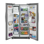 FRIGIDAIRE 26CUFT SBS S/S REFRIGERATOR | FFSS2625TS - Image 3