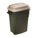 RUBBERMAID 30GL ROUGHNECK REFUSE CONTAINER | 297900EGRN