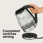 HAMILTON BEACH 2QTS GLASS TEA KETTLE | 40865 - Image 7