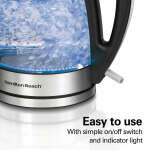 HAMILTON BEACH 2QTS GLASS TEA KETTLE | 40865 - Image 9