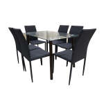 TABLE AND CHAIR 7PCS | 850-DT695104GO