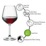 CRYSTALLINE GOBLET  6 PIECE 18OZ WINE GLASS | CIR-44603 - Image 3
