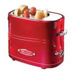 ELITE CUSINE HOT DOG TOASTER RED | ECT-304R