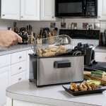 ELITE GOURMET MAXI-MATIC 3.5 QT DEEP FRYER STAINLESS STEEL | EDF-3500 - Image 2