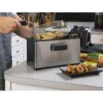 ELITE GOURMET MAXI-MATIC 3.5 QT DEEP FRYER STAINLESS STEEL | EDF-3500 - Image 6