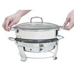ELITE CUISINE 5QT S/S CHAFING DISH | EWM5933 - Image 3