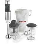 KITCHENAID 3 SPEED HAND BLENDER CONTOUR SILVER | KHB2352CU - Image 2