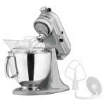 KITCHENAID ARTISAN SERIES 5 QT STAND MIXER METALLIC CHROME | KSM150PSMC - Image 2