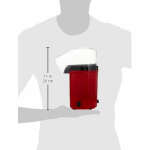 BRENTWOOD HOT AIR POPCORN MAKER RED | PC-486R - Image 3