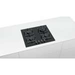 BOSCH 23" TOUGHENED GLASS GAS COOKTOP BLACK | PPH6A6C20N