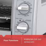 BLACK & DECKER 4 SLICE TOASTER OVEN | TO1705SG-LA - Image 2