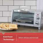 BLACK & DECKER 4 SLICE TOASTER OVEN | TO1705SG-LA - Image 3
